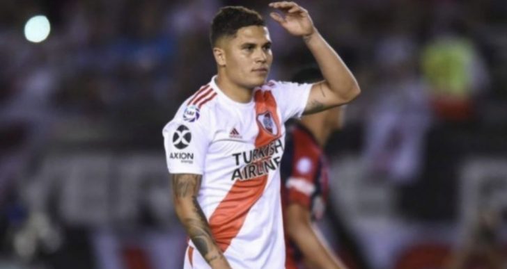  - La decepción de los hinchas de River con Juanfer Quintero