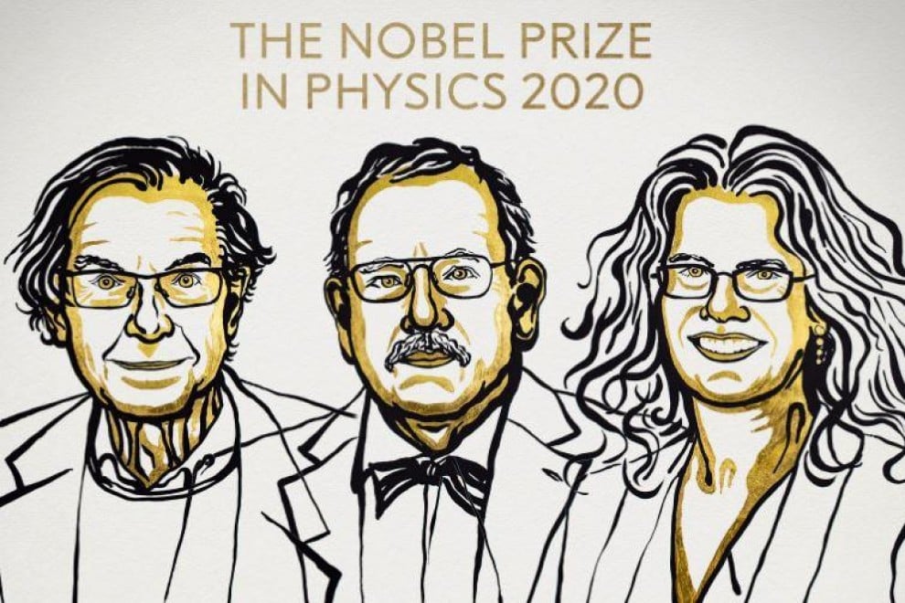 Nobel de física para tres científicos por sus descubrimientos sobre agujeros negros