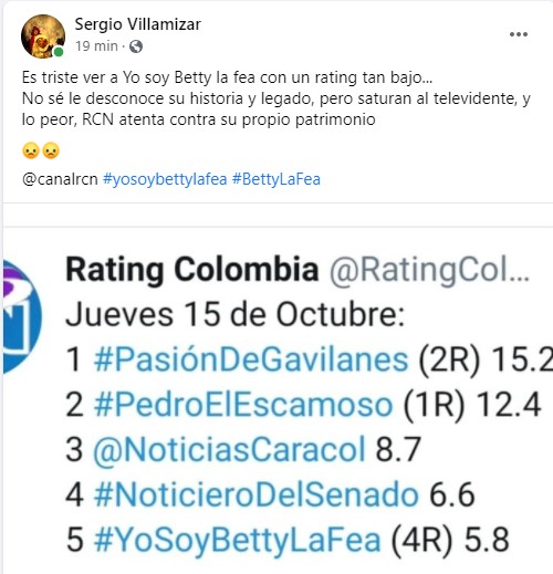 RCN terminó destruyendo a Betty la fea - -- Las2orillas - RCN terminó destruyendo a Betty la fea