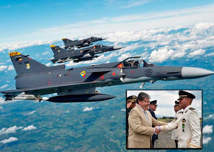 Los aviones de guerra colombianos solo sirven para atacar guerrillas