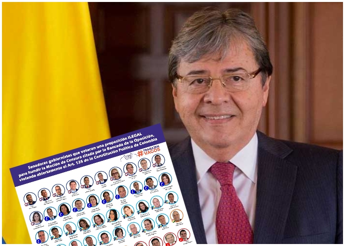 Los 58 congresistas que están felices con el Ministro de Defensa