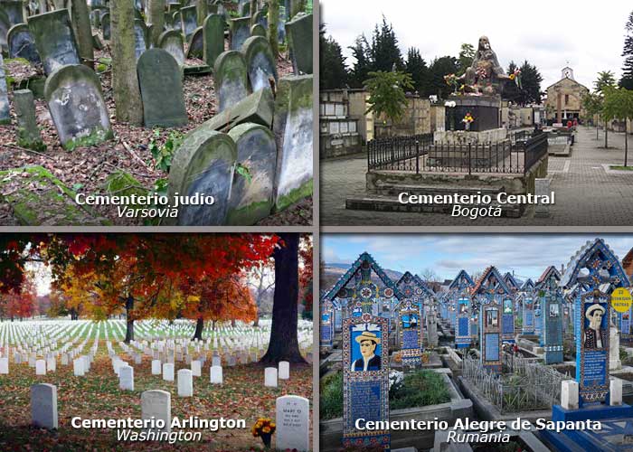 Bellos y curiosos cementerios del mundo