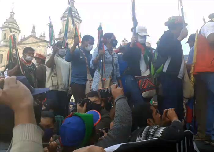 EN VIVO: La Minga, juicio político al presidente Iván Duque