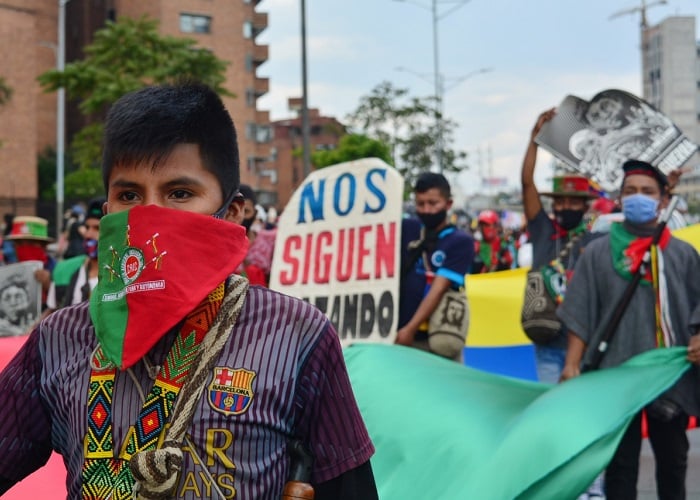 Y la minga no acabó con Bogotá