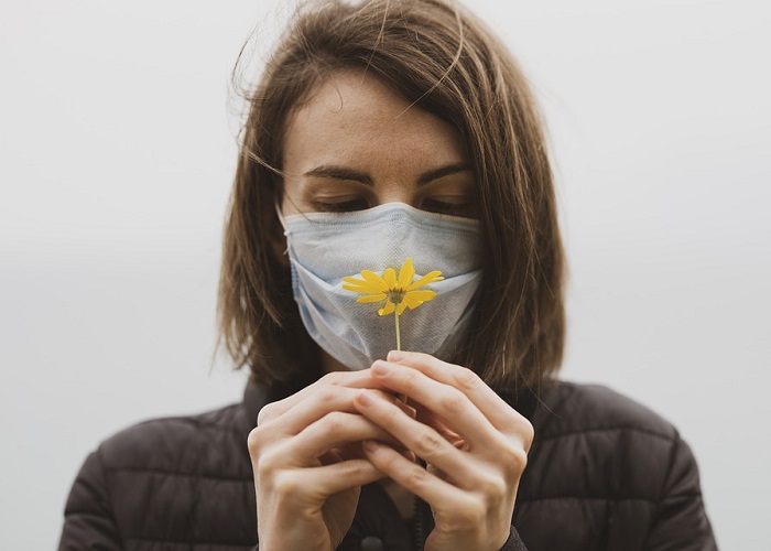 Confundida en un mundo de pandemia