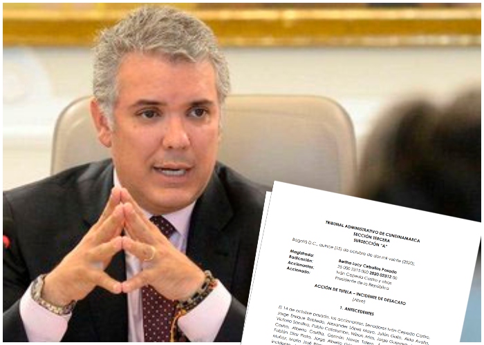 Ultimátum a Duque por negarse a frenar las tropas gringas