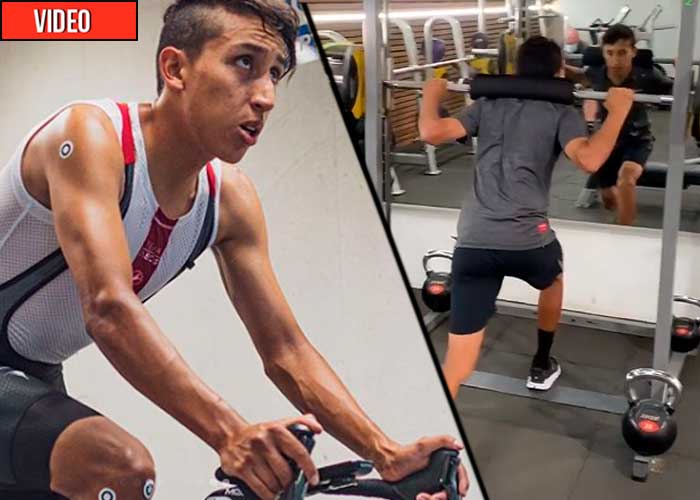 El duro trabajo de Egan Bernal para volver a ser un campeón