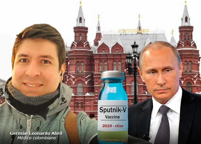 Un médico colombiano en el equipo de la vacuna rusa Sputnik-V
