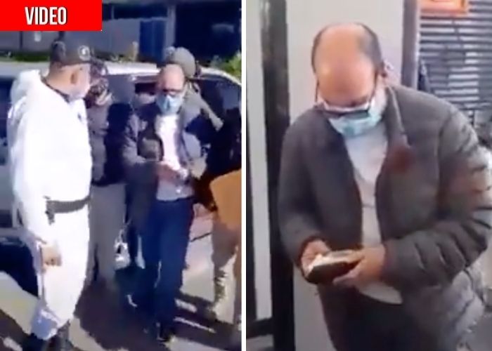 Así fue la llegada de Jorge 40 a la cárcel de Picaleña en Ibagué