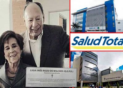 Los Wilches y su emporio de clínicas y de la EPS Salud Total