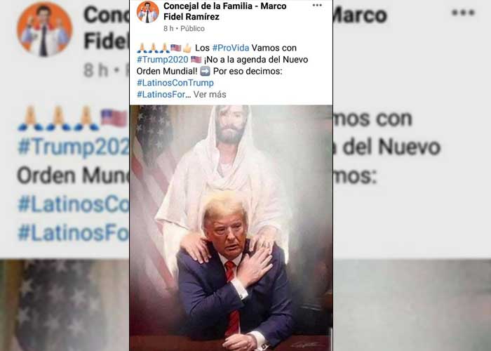 El fanatismo de los pastores colombianos por Trump