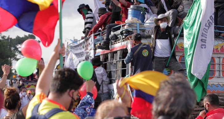  - Bogotá apoya a la Minga, el único que no escucha es Duque