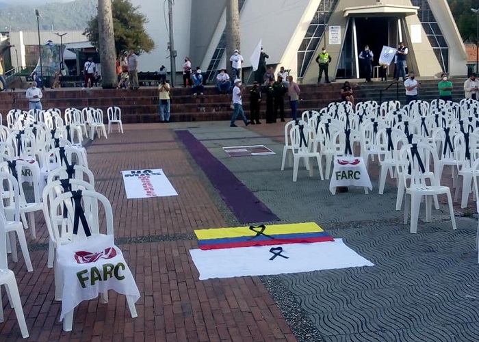 La peregrinación por la paz y la vida en Quindío