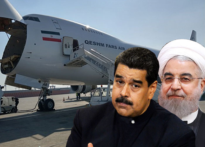 El imponente Boeing 747 iraní que habría llegado con armas a Venezuela