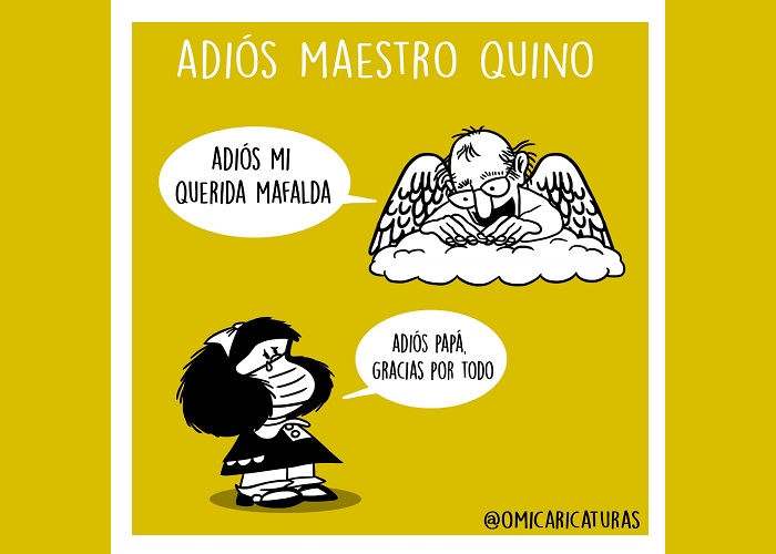 Caricatura: Adiós, maestro Quino