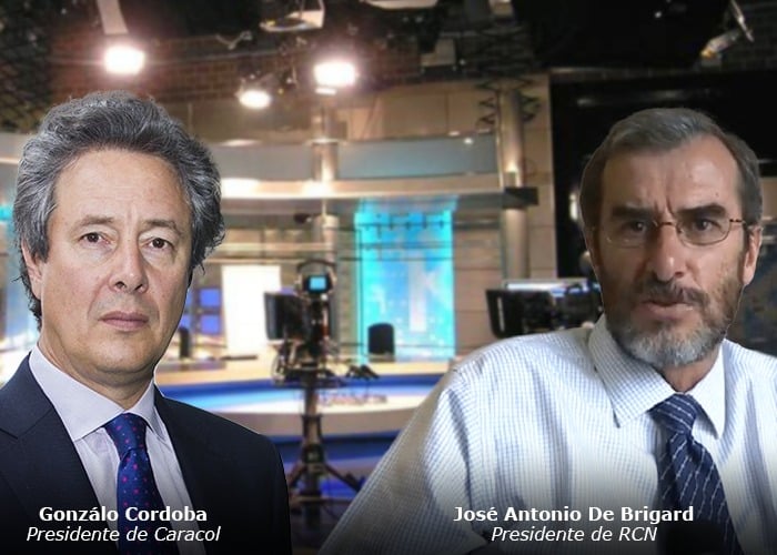 Los presidentes de Caracol y RCN TV arrancan al fin con las grabaciones