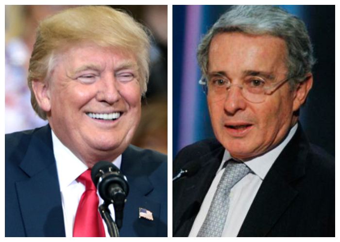 Uribe y Trump, no sean puercos y dejen en paz a mi amada Colombia