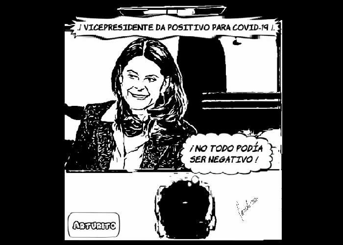 Caricatura: Vicepresidenta positiva