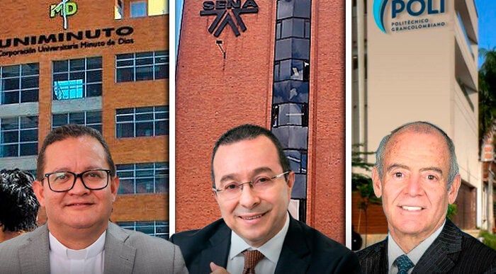  - Las 50 universidades más grandes de Colombia