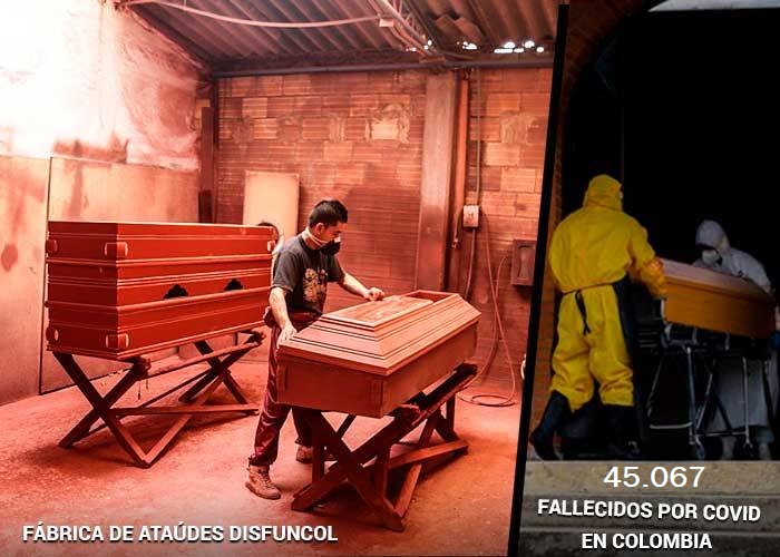 Una fábrica de ataúdes en tiempos de pandemia