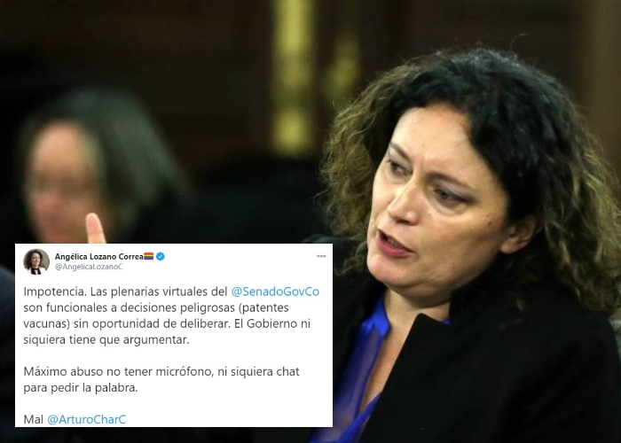 ¿Por qué no dejan hablar a Angelica Lozano en el Congreso?