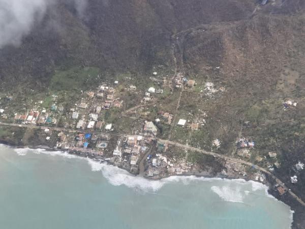  - Primeras imágenes de la devastación de Providencia