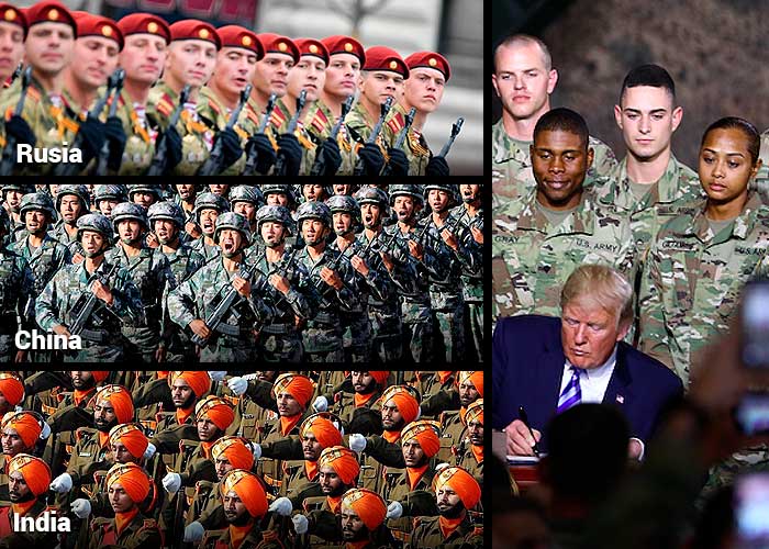 Los cinco ejércitos más fuertes del mundo