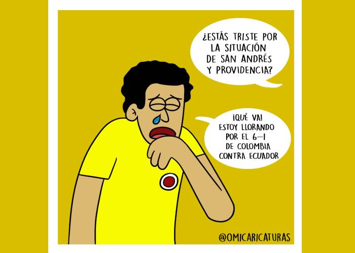 Caricatura: La incoherencia colombiana