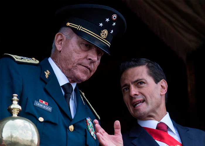 Un narco, 8 años Ministro de defensa del ex Presidente Enrique Peña Nieto