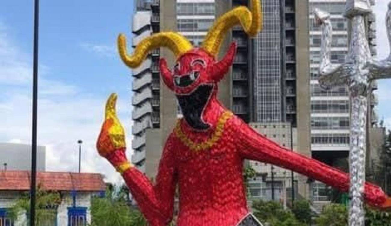 La simpatía por el diablo del alcalde de Medellín