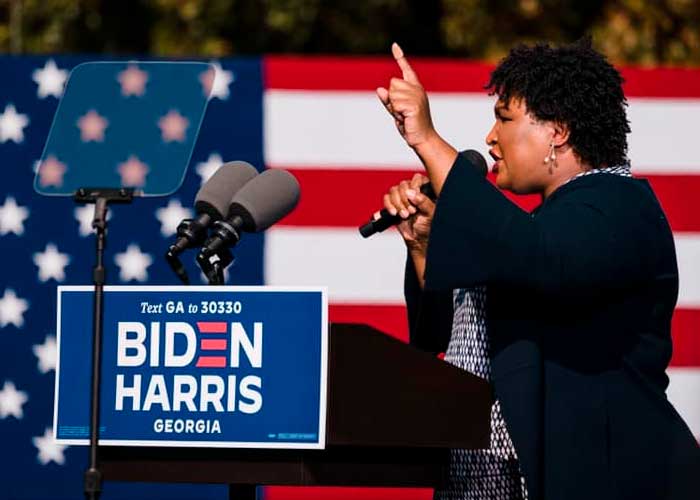 Stacey Abrams: La negra clave en las elecciones definitivas de hoy en Georgia