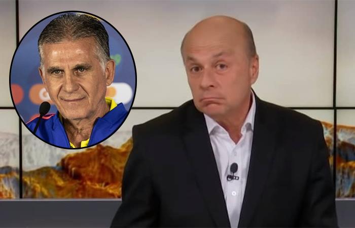 Queiroz era feliz hasta que se la declaró Carlos Antonio Vélez