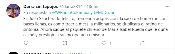  - Maria Jimena vs Maria Isabel Rueda: el gran duelo que se vivirá en la W