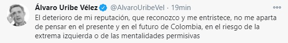  - Lo que tiene triste a Álvaro Uribe