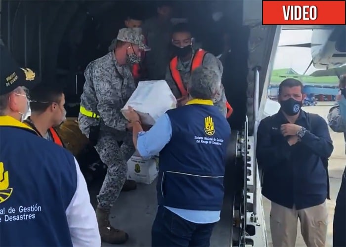 Críticas al presidente por pantallero en medio de tragedia de San Andrés