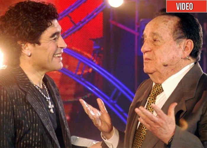 Chespirito, el ídolo máximo de Maradona