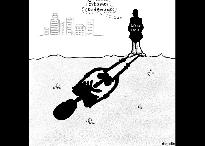 Caricatura: Sigue la matanza