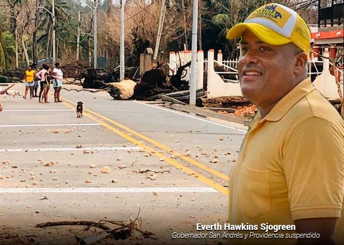San Andrés y Providencia, quebrados por cuenta de su gobernador investigado