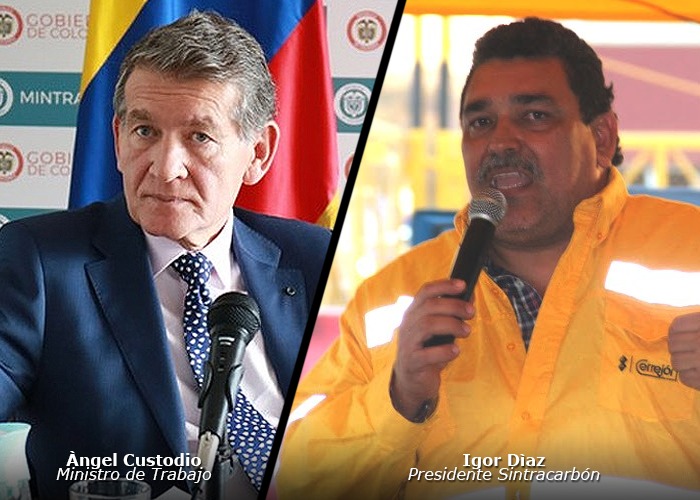 Ángel Custodio Cabrera, un Mintrabajo superado por la huelga del Cerrejón
