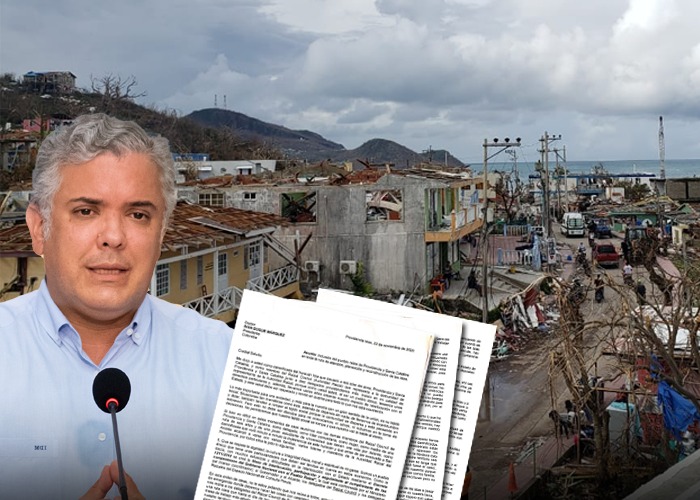 Dura carta de los isleños a Duque: la reconstrucción debe contar con ellos