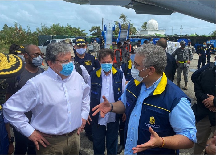 El Presidente toma el control de la emergencia de San Andrés y Providencia