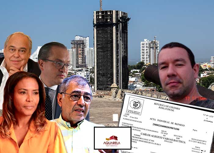 Contrataque de los constructores de Aquarela para no tumbar el edificio en Cartagena