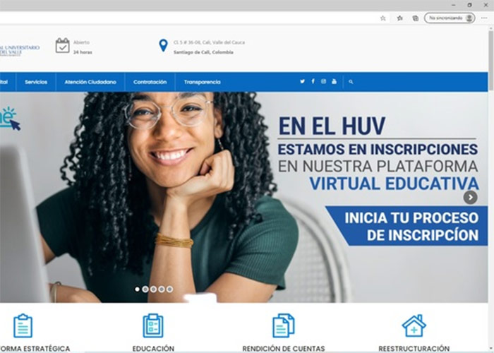 El HUV ofrece cursos gratuitos online para personal de salud y ciudadanos