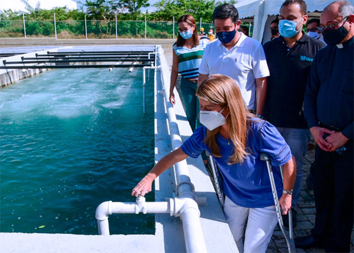 Se inaugura moderna planta de tratamiento de agua en Atlántico
