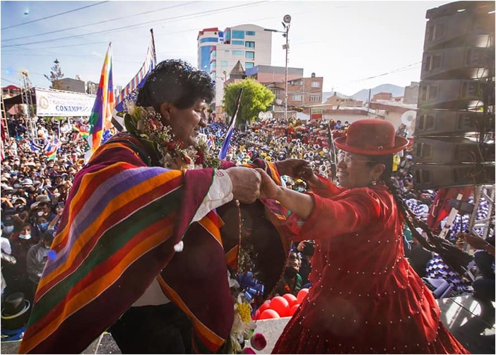 Fiebre de Evo Morales en Bolivia