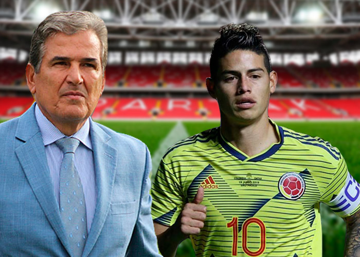 Pinto, el técnico con rabo de paja que pordebajea a James Rodríguez