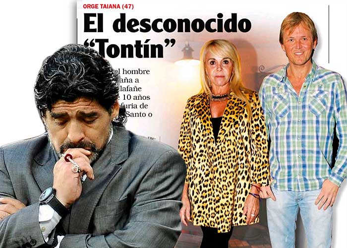 El traumático divorcio de Maradona que le rompió la vida