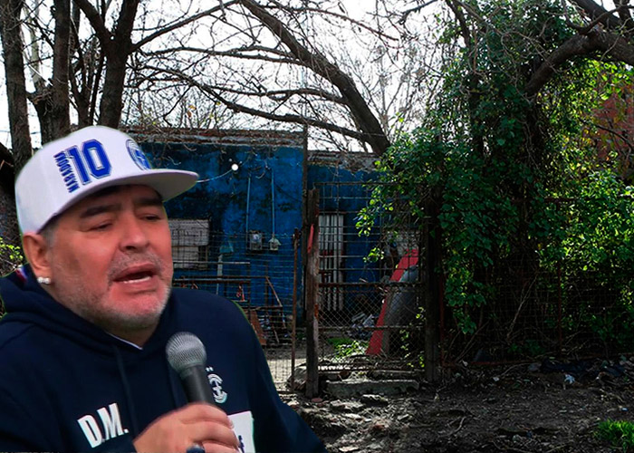 Una guarida de habitantes de calle: en lo que terminó convertida la casa de Maradona