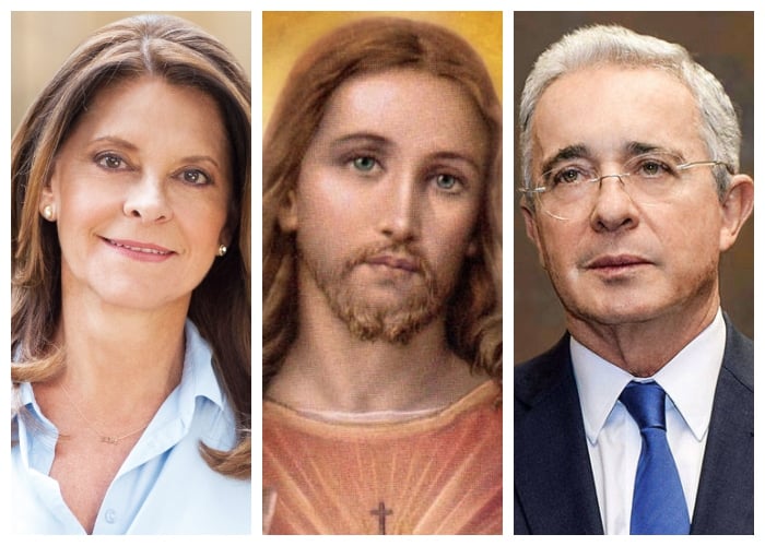Marta Lucía, Jesucristo y Uribe: una nueva iglesia