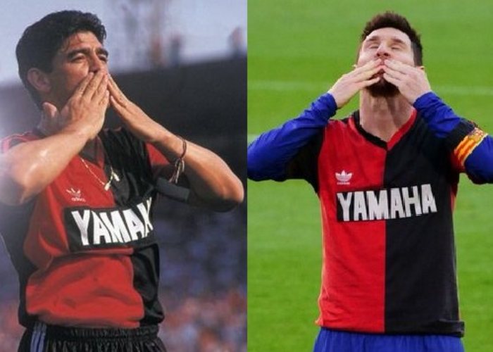 El homenaje de Messi a Maradona que todos aplauden